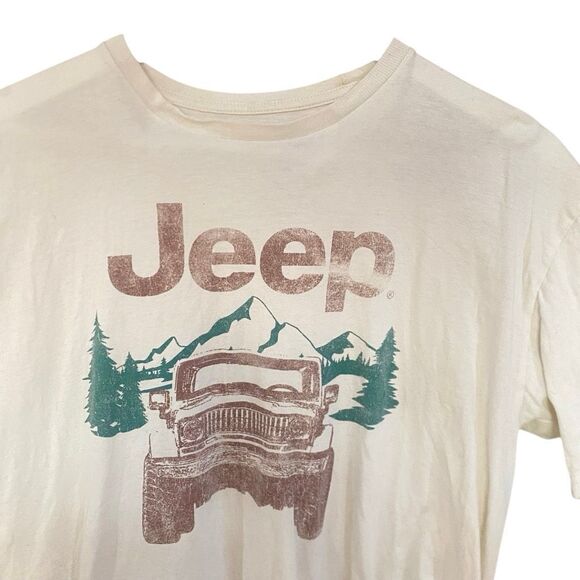 Jeep Spirit 1941 short sleeve graphic tshirt distressed large - Picture 3 of 4